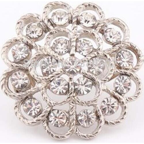 6pcs/lot 31mm Rhinestone rivets Nailheads Spikes Rivets Decorations for garment and bag