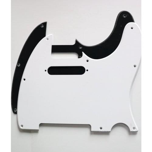 Free shipping with mounting screws 8 holes USA standard 3ply Black TL guitar pickguard