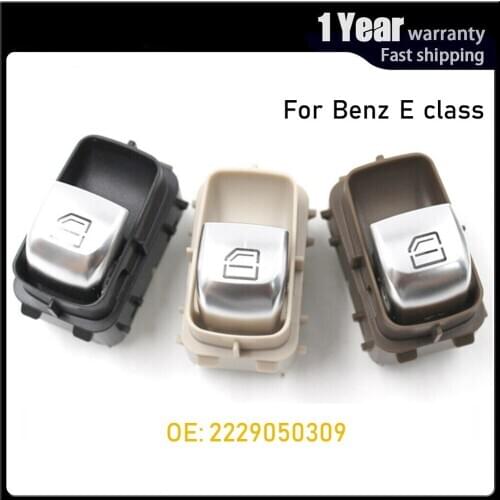 Car accessories Window Control Switch with White light Lifter Button For Mercedes Benz W213 W217 W222 W247 E Class 2229050309