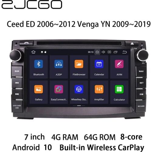 Car Multimedia Player Stereo GPS DVD Radio Navigation Android Screen for Kia Ceed ED 2006~2012 for Kia Venga YN 2009~2019