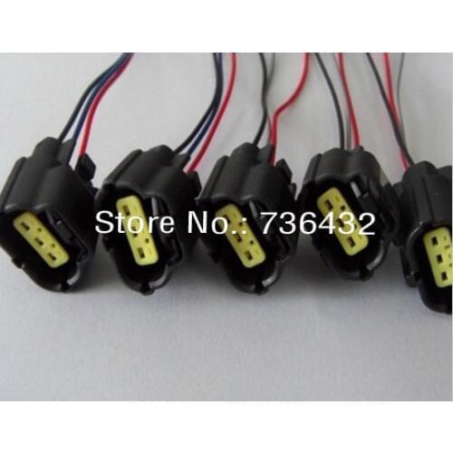 Free shipping ! Sensor plug 3 lines ,Sensor plug 3 wires for Kobelco excavator SK-8 / Kobelco Excavator sensor harness plugs