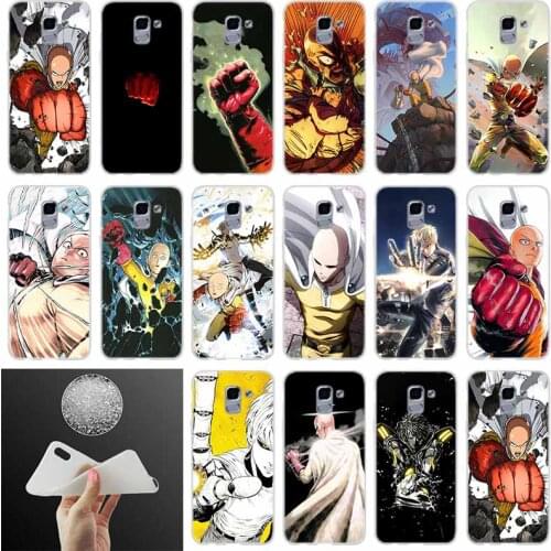 Phone case Cover Anime Bleach One Punch Man FOR Coque Samsung Galaxy J6 J4 J8 J7 2018 Plus J3 J5 J7 Prime Pro 2017 2016 Casse