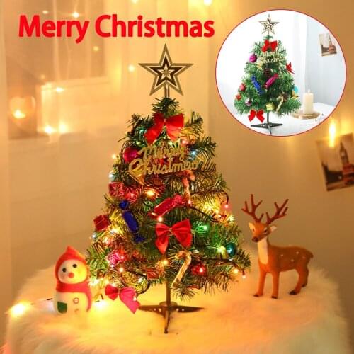 Kids Christmas Tree Decoration For Home Decor New Year 2022 Artificial Christmas Tree Big Pines Ornaments Santa Claus Xmas Tree