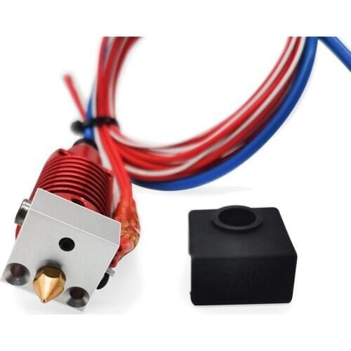 Printer Extruder Assembled MK8 Hot End Sprinkler Kit for Creality CR-10S Pro 3D Printer Accessories and 0.4mm Nozzle