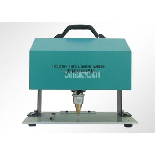 Electric Metal Marker Printer Automatic Marking Engraving Machine Metal Tag Aluminum Sign Stainless Steel Nameplate Tag Engraver