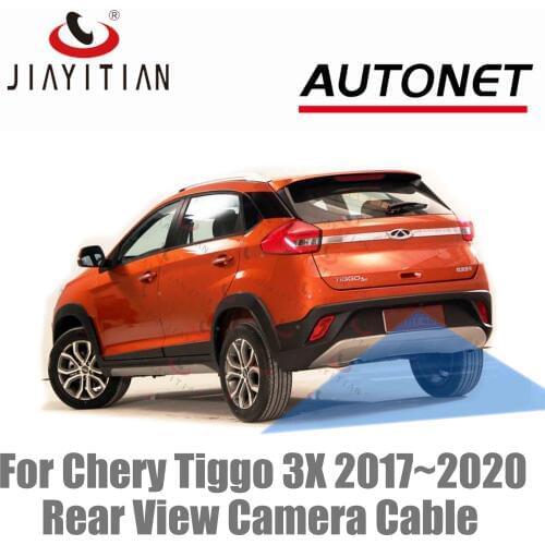 JIAYITIAN rear view camera Connection For Chery Tiggo 3X tiggo3x tiggo 2 2017 2018 2019 2020 Kit With Factory Monitor Head Unit