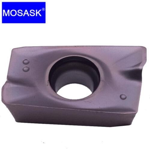 MOSASK 10pcs APMT 1135 1604 ZM90 Heat Resistent Steel BAP 300 400 Cutter CNC Lathe End Mill Machining Cermet Milling Inserts