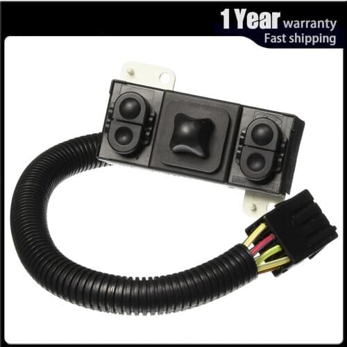 Power Seat Adjust Control Switch for Ford F150 F250 F350 E450 Explorer Taurus Expedition Navigator Sable Cougar F65Z-14A701-AA