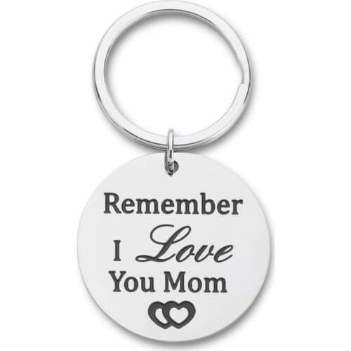 Mothers Day Gift Key Chain for Mom Mother In Law Stepmother Grandmother From Daughter Son Kids Child Bride Jewelry Present