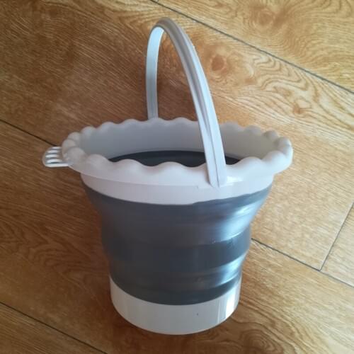 Art paiting foldable brush washing barrel for painting