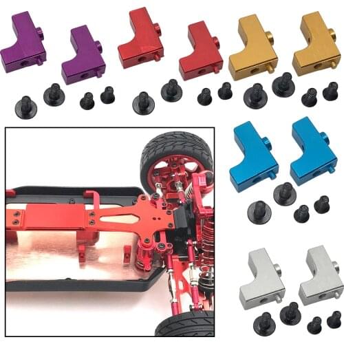 1Pairs RC Car Spare Parts Servo Steering Gear Holder Mounted Spare Parts Accessory fits for 1:14 Wltoys 144001