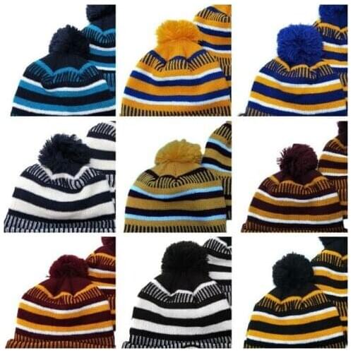 150pcs Big order Wholesale Football Basketball Basetball Custom Make New Style Sports Beanies Hats Caps
