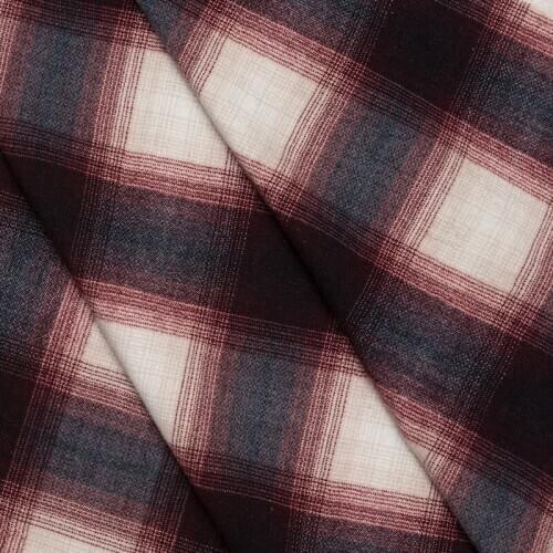 152cm x 50cm soft polyester Blending blend check cloth yarn dyed plaid Suit fabric for heavy winter Overcoat bags Windbreaker