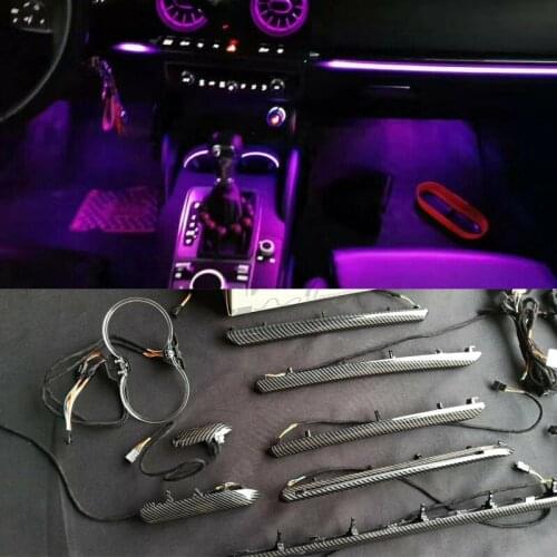 32 Color Illuminated Retrofit LED Ambient Light For Audi A3 S3 RS3 8V 2019-2020