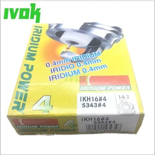 4pcs/lot IKH16 5343 Iridium spark plugs For Nissan Renault Peugeot infiniti Dodge Chrysler Toyota Hyundai Kia IKH16-5343