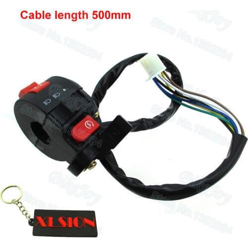 7 Wires Kill Start Light Choke Switch For 50cc 70cc 90cc 110cc 125cc ATV Quad Taotao Sunl Roketa Motorcycle