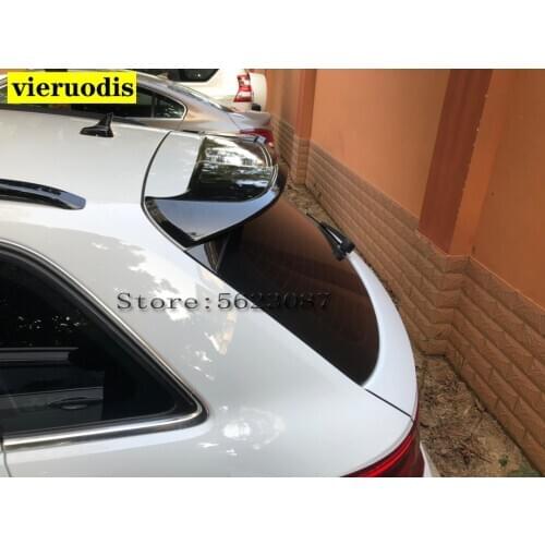 Car Styling ABS Plastic Unpainted Color Rear Spoiler Trunk Wing Decortaion 1Pcs For Audi A3 Hatchback 2014-2018 Spoiler