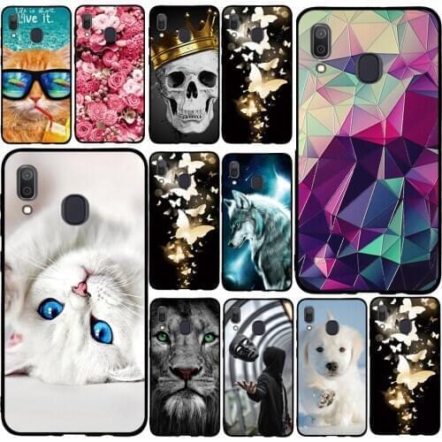 For Samsung Galaxy A30 2019 Case Cartoon Cute Silicone Funda For Samsung Galaxy A20 Phone Case Back Covers For Samsung A30 Case