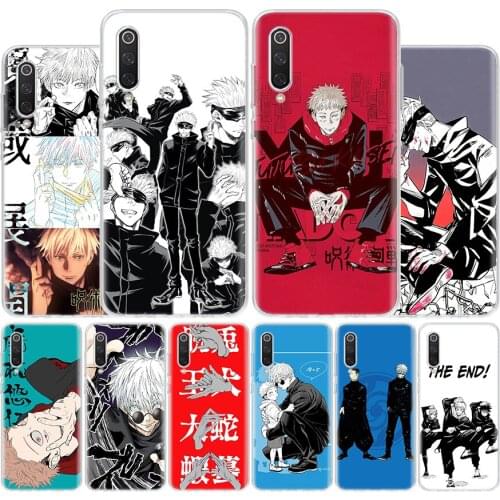 New Jujitsu Kaisen Animation Phone Case For Xiaomi Redmi Note 10 8T 9S 9A 8A 7 7A 6 6A 9C 9 Pro S2 5A K20 K30 4X Print Cover Coq