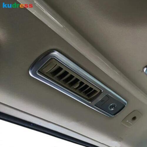 For Toyota Alphard Vellfire 2016 2017 2018 ABS Matte Car Outlet Air Conditioning Decoration AC Moulding Cover Inner Accessories