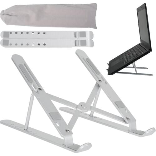 Laptop Holder for MacBook Air Pro Notebook Laptop Stand Bracket Foldable Aluminium Alloy Laptop Holder for PC Notebook