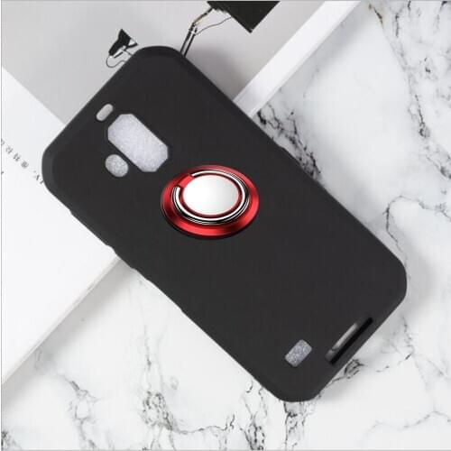 For Blackview BV9500 9600 Pro Case Cover Finger Ring Slim Skin Coque For Blackview BV9500 Case Metal Car Magnetic Holder Cover