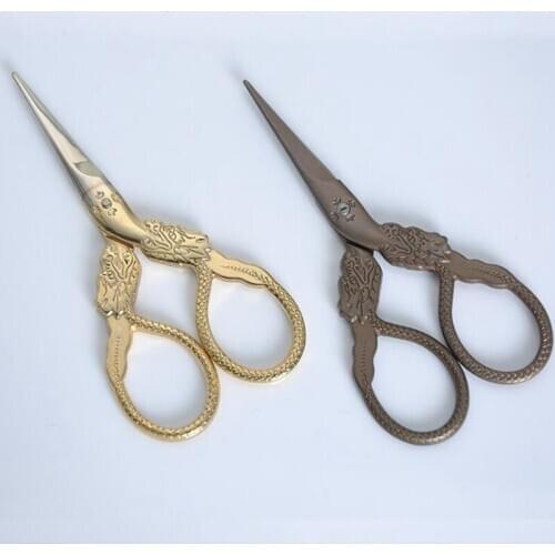 Handmade Fabric Home Tool Classic Vintage Scissors Sewing Tailor Scissors Cutting Thread Scissors For Trimming Household Shears