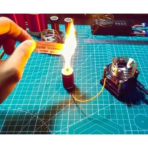 Tesla Electronic Candle Plasma Candle HFSSTC Tesla Coil High Frequency Plasma Technology Textbook
