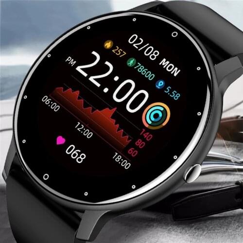 GEJIAN 2021 New Smart Watch Men Full Touch Screen Sport Fitness Watch IP67 Waterproof Bluetooth For Android ios smartwatch Mens