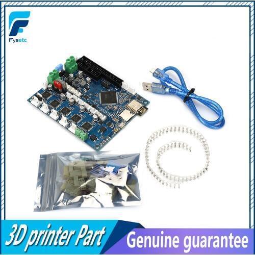 Cloned DuetWifi Duet 2 Wifi V1.04 Advanced 32bit Motherboard With Connected Controller Board For 3D Printer CNC BLV MGN Cube
