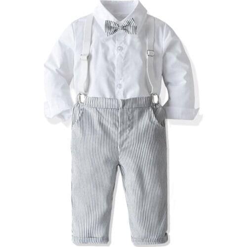 Children Boy Clothing Suit Gentleman Baby Boys Party Birthday 1-7 Years Wedding New Year Kids Boys Clothes Set Fashion Boy Set