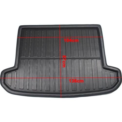 Mat Boot Liner Floor For Hyundai Tucson TL 2015 2016 2017 2018 2019 Car Tray Boot Liner Cargo Rear Trunk Cover Matt Carpet Mud