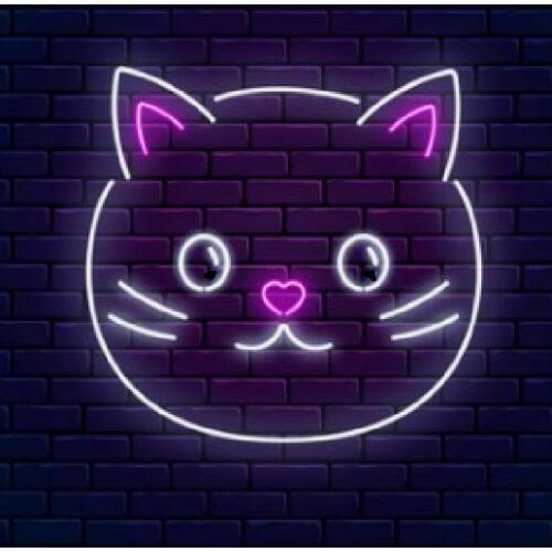 Neon Sign For Cat animal Glass Tubes Lamp neon decorate room Windows light advertise custom LOGO Handmade dropship for sale
