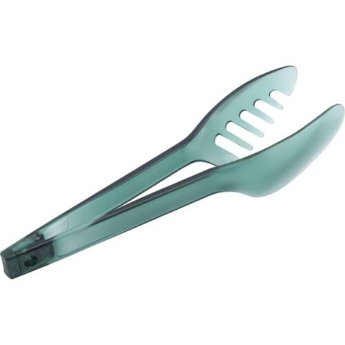 Plastic Noodle Tongs Pasta Spaghetti Tongs Food Clips Stainless Steel Handle Cooking Utensils Kitchen Accessories BBQ Tools