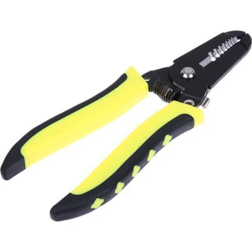 Portable Wire Stripper Pliers Crimper Cable Stripping Crimping Cutter with Manganese Steel for Electrical Multi Hand Tool
