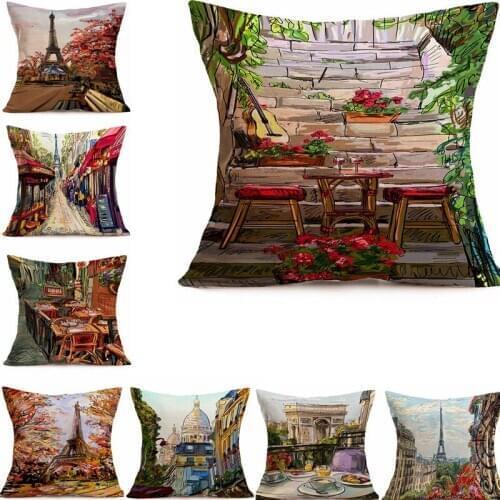 Hglegyw christmas Waist Pillow Cases Cushion Covers Home Rectangle Cotton Linen Soft Room Gifts Single Sides Printing