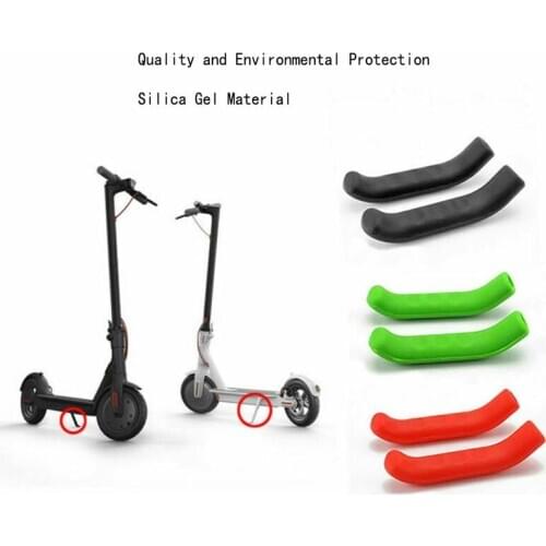 Scooter Brake Foot Support Protective Cover Brake Handlebar Protective Shell Scooter Silicone Protective Cover For Xiaomi M365