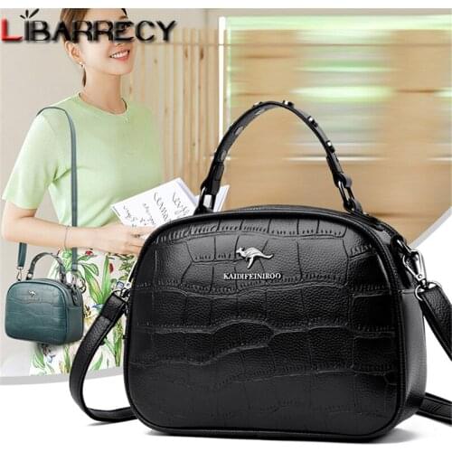 New Luxury Brand High Quality PU Leather Crossbody Bags for Women 2021 Travel Handbag Fashion Shoulder Ladies Messenger Bag