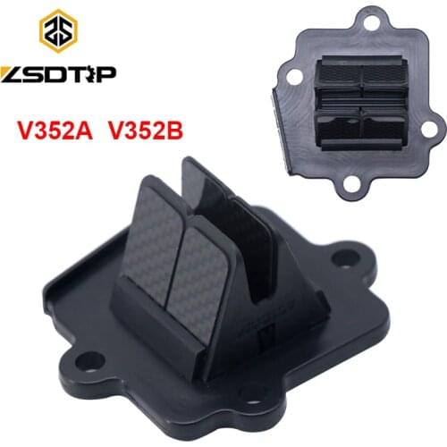 ZSDTRP Reed Valve Assy VForce3 V352A/V352B Intake Carbon Fiber Reed Valve For Yamaha 50 YQ Aerox R E2 2003-2012