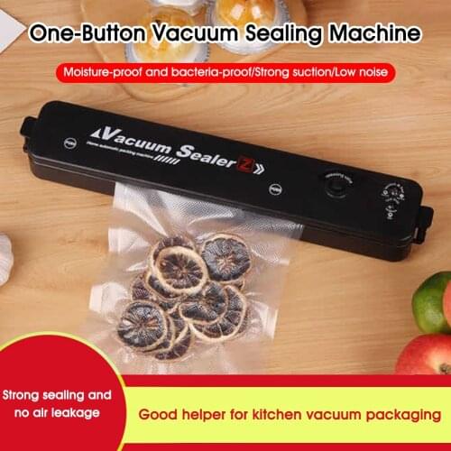 Vacuum Sealer Packing Machine 60kPa Food Storage Automatic Vacuum Sealing Packaging Machine 2 Modes with 10Pcs Sealer Bags