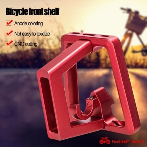Bicycle Front Basket Adapter Aluminium Bag Carrier Block Adapter For Brompton Da Hon Folding Mountain Road Bikes Cycling Parts