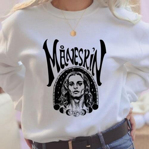 Maneskin Zitti E Buoni Sweatshirt Vintage Music Band Sweatshirt Graphic Maneskin Band Sweatshirt Plus Size Crewneck Sweatshirt