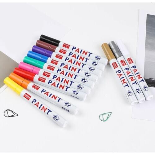 Waterproof Acrylic Paint Pens Metallic Markers Pen for Painting on Rock Mug Cups