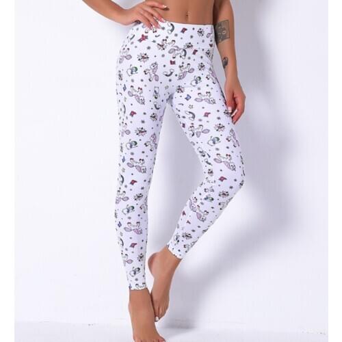 Explosive Womens High Waist Mesh Breathable Yoga Pants Seamless Slim Fit