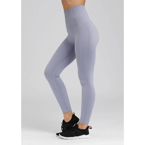 Women Sports Pants Gym Yoga Tummy Control Seamless Super Stretchy High Waist Fitness Leggings Running Pants