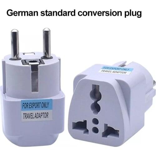 1Pcs Universal EU/AU/UK/US/DE Socket Plug Adapter Electrical Plug Converter Power Socket Travel Adapter With Safety Shutter