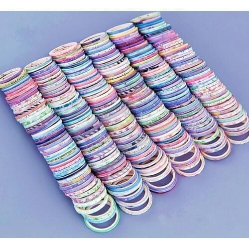 20/50 Rolls Washi Tape Set,Foil Gold Skinny Decorative Masking Washi Tapes,1-5MM Wide DIY Masking Tape