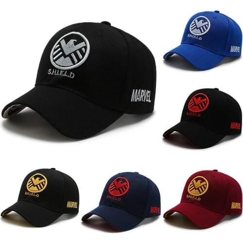 Disney Agents of S.H.I.E.L.D Adult Baseball Cap Hat Womens Casual Wild Mens Outdoor Sports Sunshade Cap Ins Summer Sun Hat