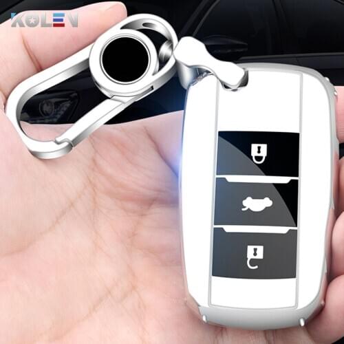 Soft TPU Car Remote Key Case Cover Holder Shell For Changan Eado CS35 CS75 Oushang A600 A800 RAETON CS15 V3 V5 V7 Accessories