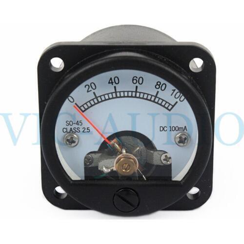 DIY Audio Amplifier Accessories Mini Meter DC100MA Ammeter 1PC Free Shipping